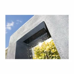 H77cm Milano Rain Water Feature Planter with Lights by Ambienté -Polyresin Water Features Sales Shop WF9639 add image 6 8874