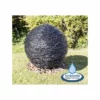 H50cm Torver Slate Effect Sphere Water Feature with Lights by Ambienté