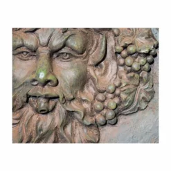 H83cm Zeus Wall Water Feature with Lights by Ambienté -Polyresin Water Features Sales Shop WF9645 add image 2 8565