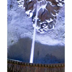 H83cm Zeus Wall Water Feature with Lights by Ambienté -Polyresin Water Features Sales Shop WF9645 add image 5 2956