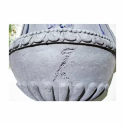 H83cm Zeus Lead Finish Wall Fountain by Ambienté -Polyresin Water Features Sales Shop WF9646 add image 7 5c60