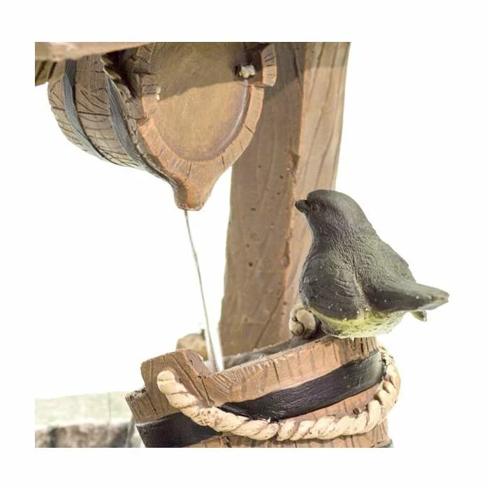 H50cm Wishing Well Solar Water Feature by Solaray 6 H50cm Wishing Well Solar Water Feature by Solaray - Image 6