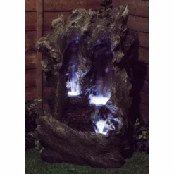 H98cm Colorado Falls Cascading Water Feature with Lights - by Ambienté -Polyresin Water Features Sales Shop WF9819 add image 2 4d8f